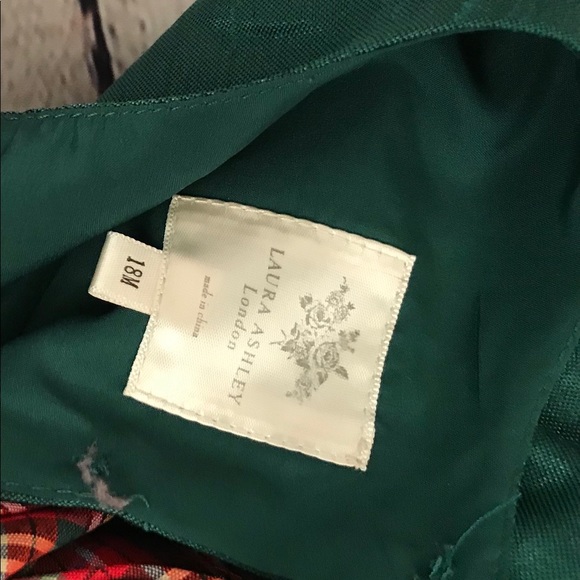 Laura Ashley Holiday Dress sz 18 months - Picture 4 of 5